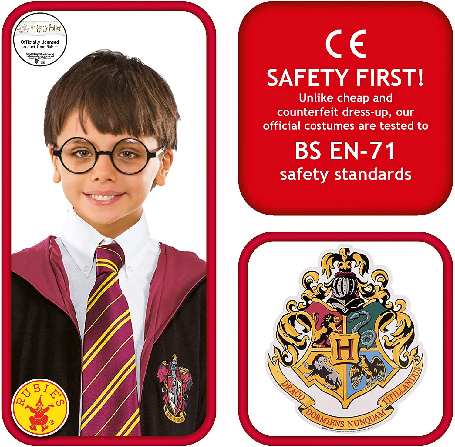 RUBIES HARRY POTTER OCCHIALI