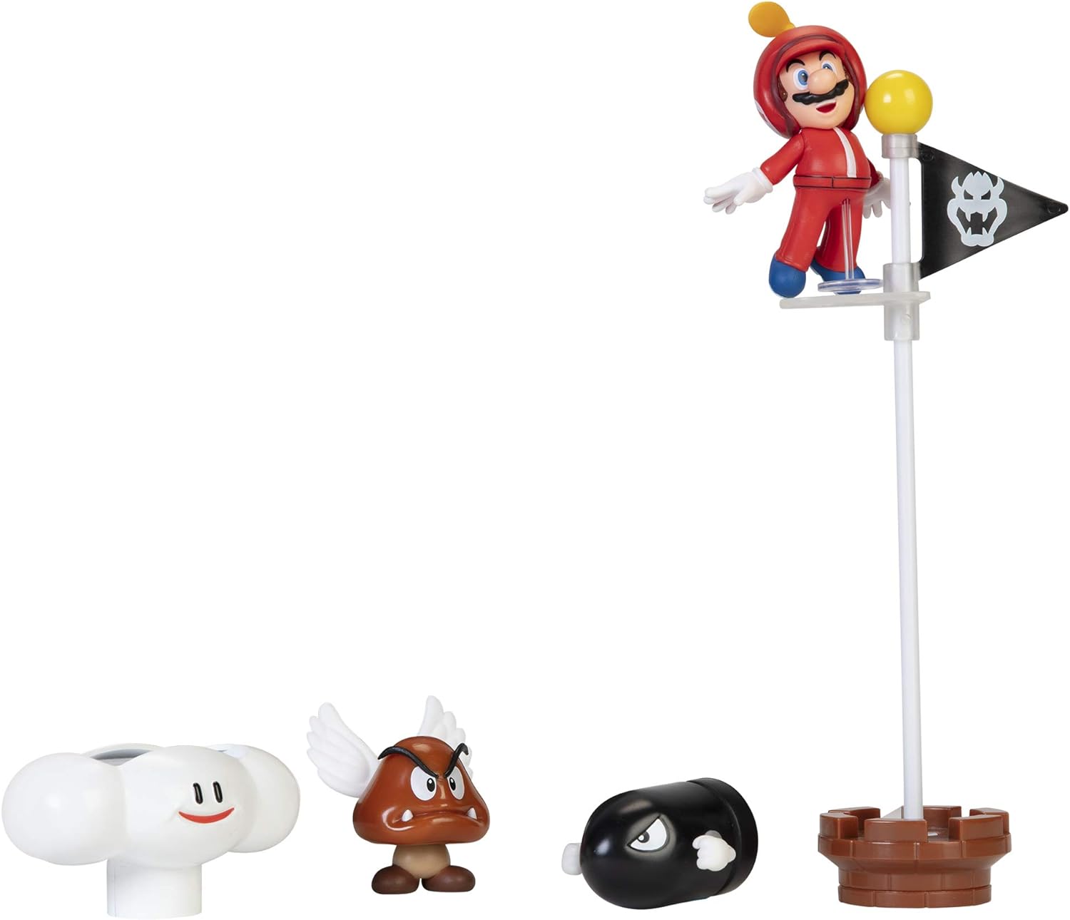 Super Mario - Personaggi Multipack Diorama 6 cm Set da Gioco