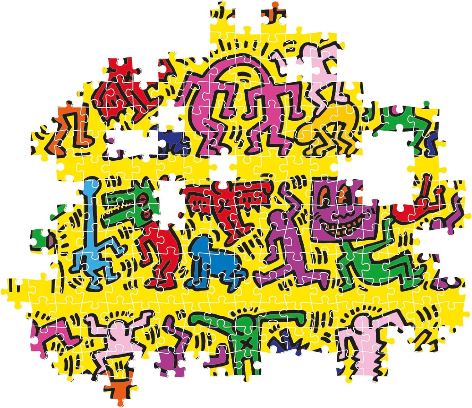 Clementoni - 39755 - Keith Haring 1000 Pezzi Adulti, Arte, Puzzle Quadri  Famosi