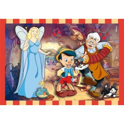 Clementoni - 21523 - Supercolor Disney Classics Animals - 4 (12,16,20 e 24 Pezzi), Puzzle Cartoni Animati