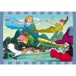 Clementoni - 21523 - Supercolor Disney Classics Animals - 4 (12,16,20 e 24 Pezzi), Puzzle Cartoni Animati