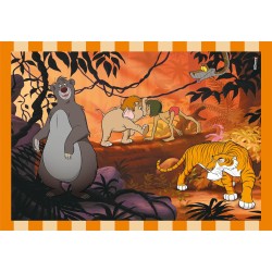 Clementoni - 21523 - Supercolor Disney Classics Animals - 4 (12,16,20 e 24 Pezzi), Puzzle Cartoni Animati