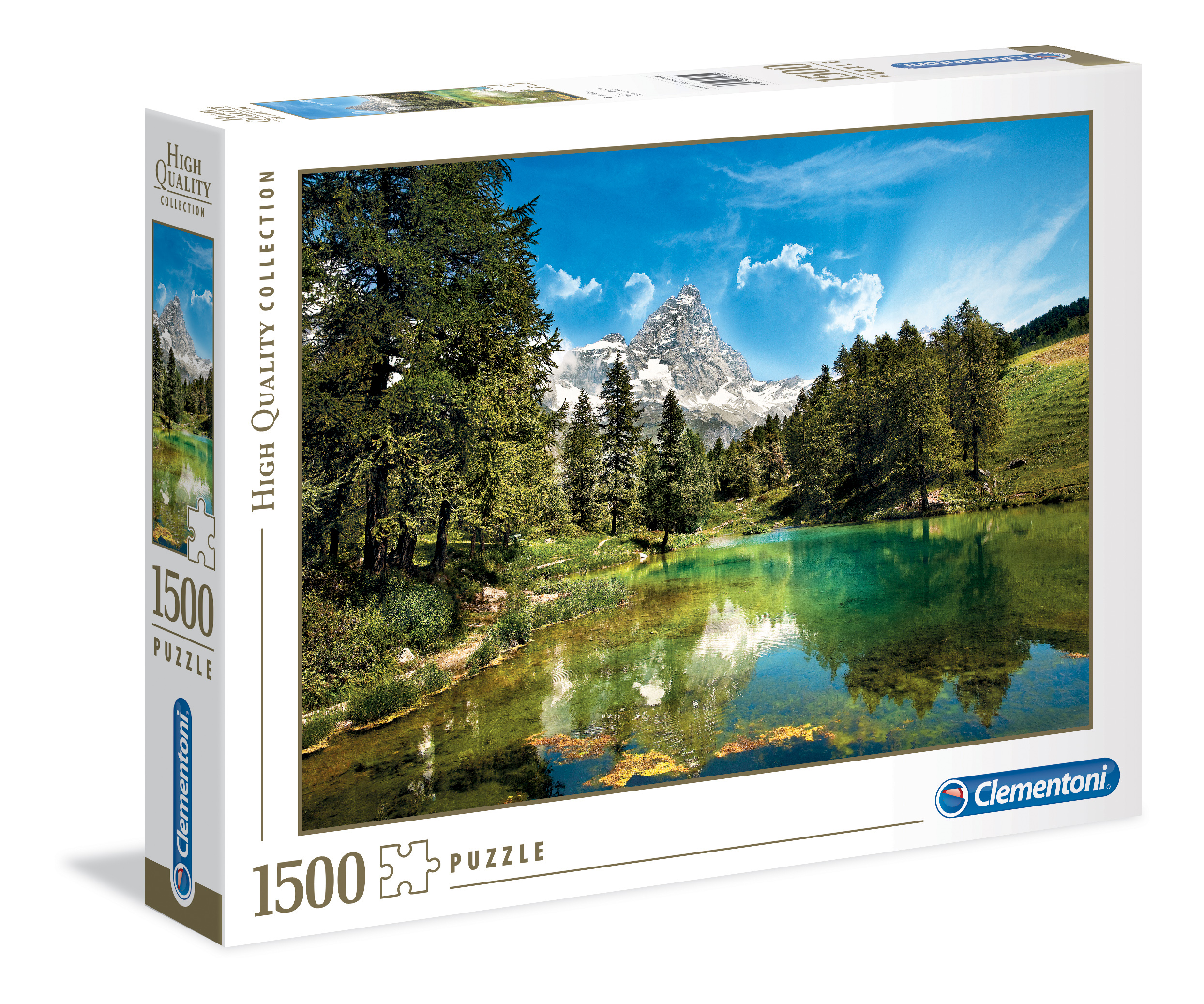 Clementoni - 31680 - Blue Lake Collection Puzzle High Quality Collection,  1500 Pezzi