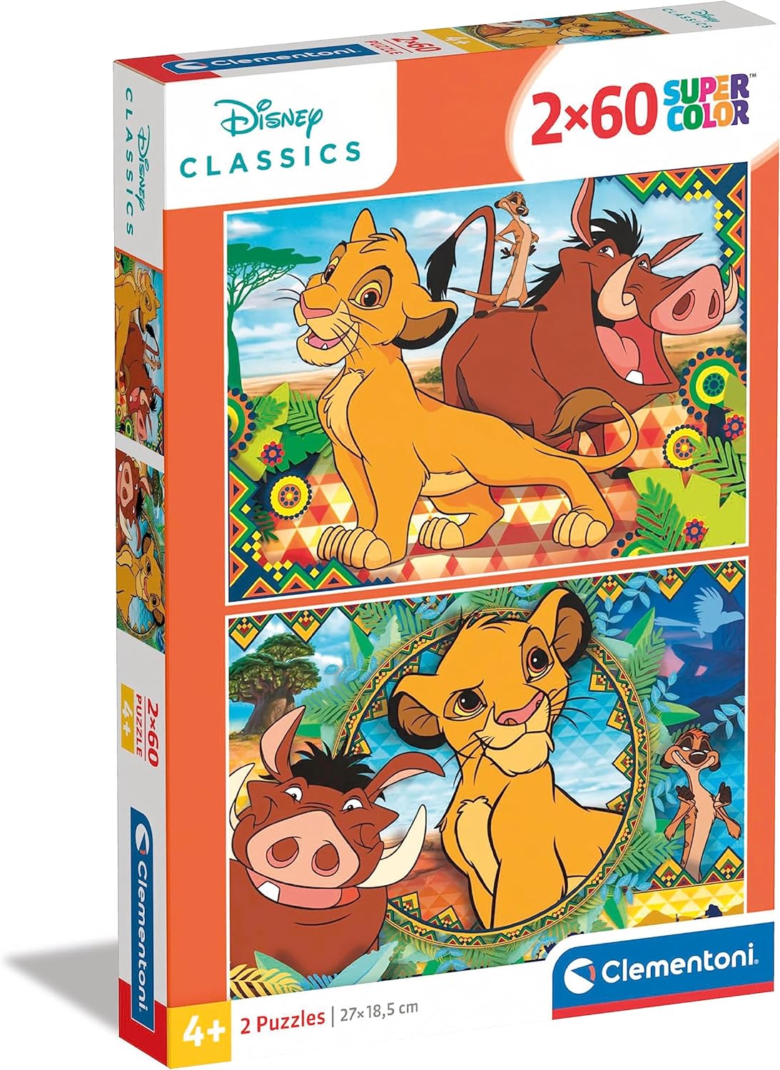 Disney Classics - 2x60 pezzi – Clementoni