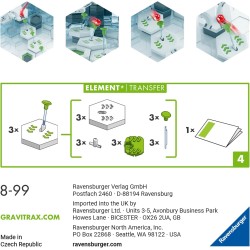 Ravensburger Gravitrax Transfer, Gioco Innovativo Ed Educativo Stem, 8+ Anni, Accessorio 22422.7