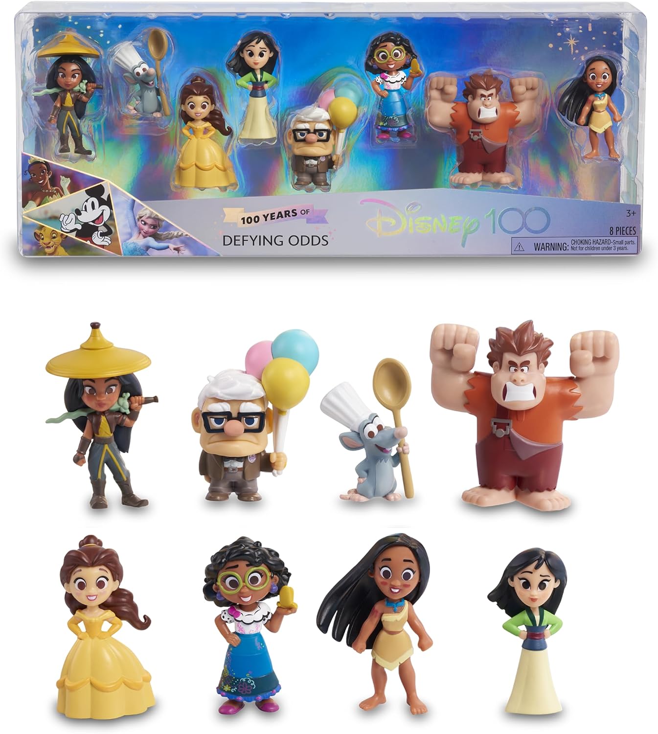 Disney 100 - Confezione Magical Moments, giocattolo da collezione con  personaggi Disney, include 8 figure diverse, licenza ufficiale al 100%, 12  da collezionare, 3 anni, famosa (DED16C00) : : Giochi e giocattoli
