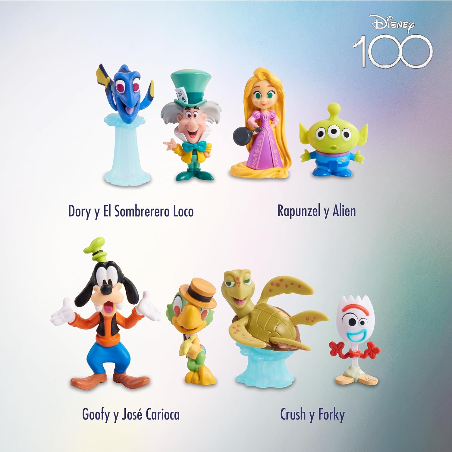 Disney 100 - Pack Epic Transformations, giocattolo da collezione con  personaggi Disney, include 8 figure diverse, licenza ufficiale al 100%, 12  da collezionare, 3 anni, famosa (DED16500) : : Giochi e giocattoli