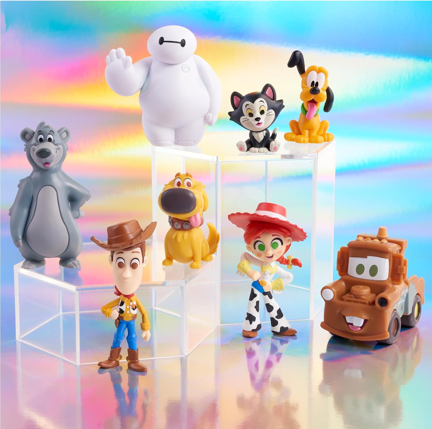 Disney 100 - Confezione Being by Your Side, giocattolo da collezione con  personaggi Disney, include 8 figure diverse, licenza uf