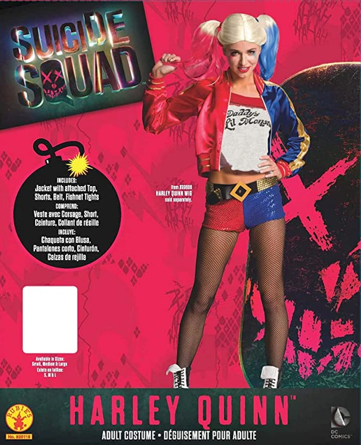 Costume da Harley Rosso per uomo e donna