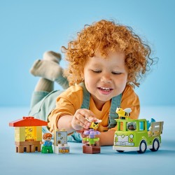 LEGO DUPLO Cura di Api e Alveari, Gioco Educativo etÃ  Prescolare con 2 Personaggi e Camion Giocattolo, Set da Costruire e Ricos