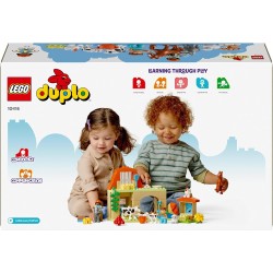 LEGO DUPLO Cura di Api e Alveari, Gioco Educativo etÃ  Prescolare con 2 Personaggi e Camion Giocattolo, Set da Costruire e Ricos