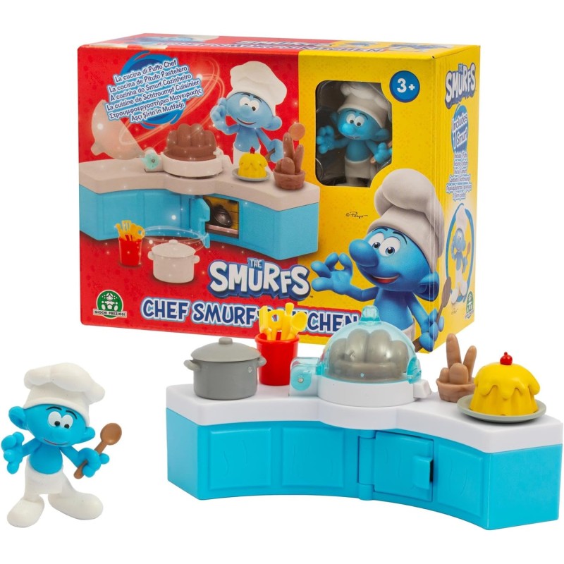 Giochi Preziosi - I Puffi Mini Playset Chef - PUF181