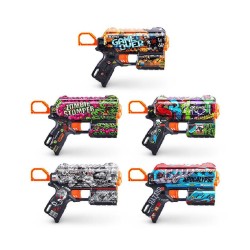 Zuru - X-Shot Skins Flux Zombie Stomper con 8 dardi - ZU36516A