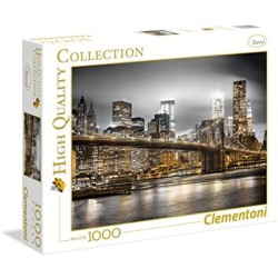 Clementoni - New York Skyline Puzzle, 100 Pezzi, Multicolore, 1000, 39366