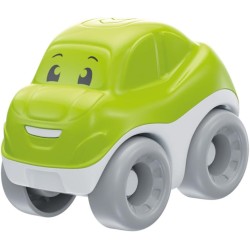 Clementoni - Tumbling Car Transporter in Plastica Riciclata con Camion Trasportatore, Pista per Auto e Macchinina, Gioco Prima I