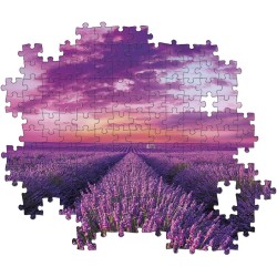 Clementoni - Campos de Lavanda 1000 pzs Does not apply Collection-Lavander Field-puzzle adulti 1000 pezzi, One size, 39606