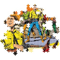 Clementoni - Tex Puzzle-Tex-1000 Pezzi, Puzzle Fumetti, Illustrazioni D Autore, Verticale, Divertimento per Adulti, 39840