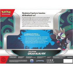 PokÃ©mon - Collezione Grafaiai-Ex del GCC (Due Carte promozionali, Carta olografica Gigante e Quattro Buste di espansione), Ediz