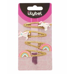 Lilybel Mollette Unicorn 4 pz.