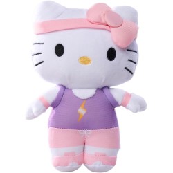 Simba - Peluche Hello Kitty 20 cm - Hello Kitty Super Style 4 modelli, licenza ufficiale, autentica, 1 pezzo di modo casuale