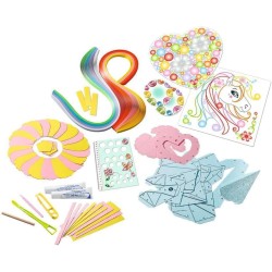 Ravensburger - Be Creative: Paper Art Unicornper bricolage e fai-da-te, lavori creativi &amp; quilling per lavoretti manuali con