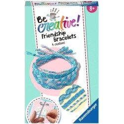 Ravensburger - Be Creative: Braccialetti dell amicizia per bricolage e fai-da-te, lavori creativi, intrecciare e annodare bracci