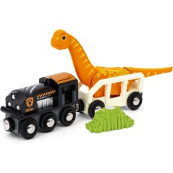 BRIO World - Set Circolare a tema Dinosauri, 36098