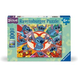 Ravensburger - Puzzle 100 pezzi Disney Stitch, 01071