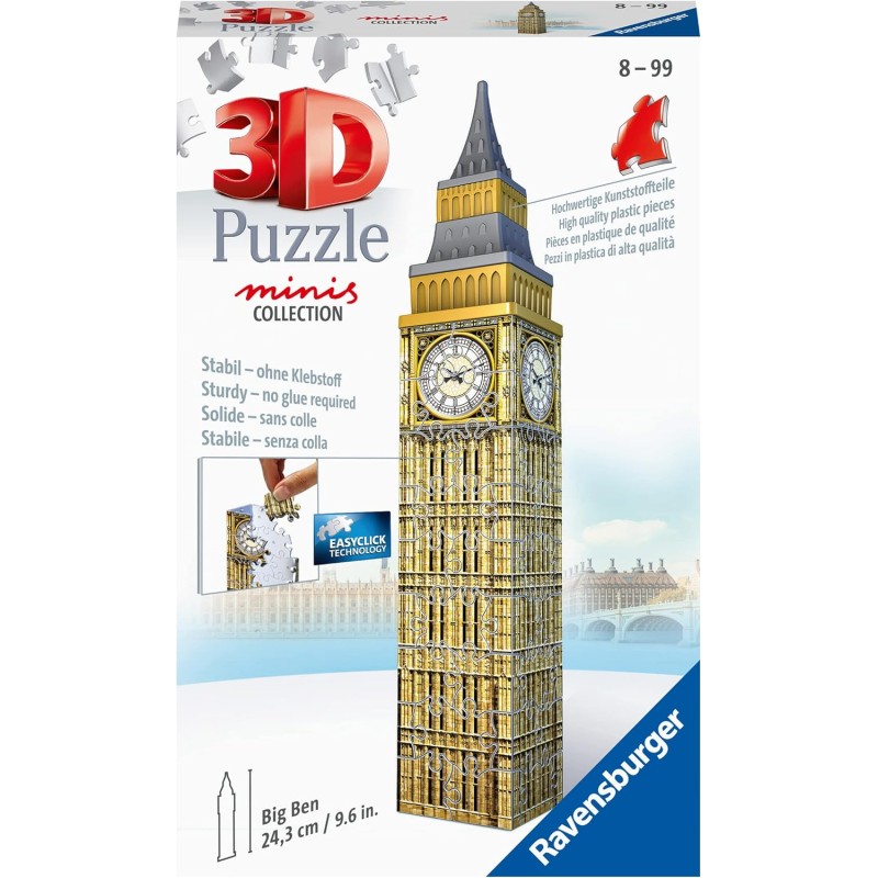 Ravensburger - Puzzle Big Ben 3D, 11246