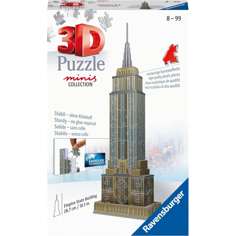 Ravensburger - Puzzle Empire State Building 3D, 11271