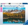 Ravensburger - Puzzle Lago di Carezza, 1000 Pezzi, Idea regalo, per Lei o Lui, Puzzle Adulti