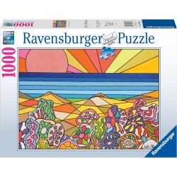 Ravensburger - Puzzle Hawaii by Jack Ottanio, 1000 Pezzi, Idea regalo, per Lei o Lui, Puzzle Adulti