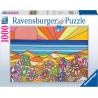 Ravensburger - Puzzle Hawaii by Jack Ottanio, 1000 Pezzi, Idea regalo, per Lei o Lui, Puzzle Adulti