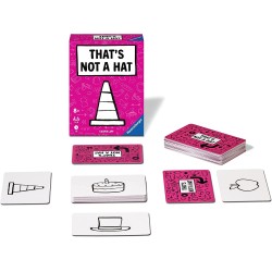 Ravensburger - That s not a hat, Gioco di Carte per tutta la famiglia, Party Game Gioco da Tavolo, Idee Regalo, 8+ Anni