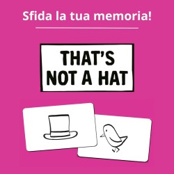 Ravensburger - That s not a hat, Gioco di Carte per tutta la famiglia, Party Game Gioco da Tavolo, Idee Regalo, 8+ Anni