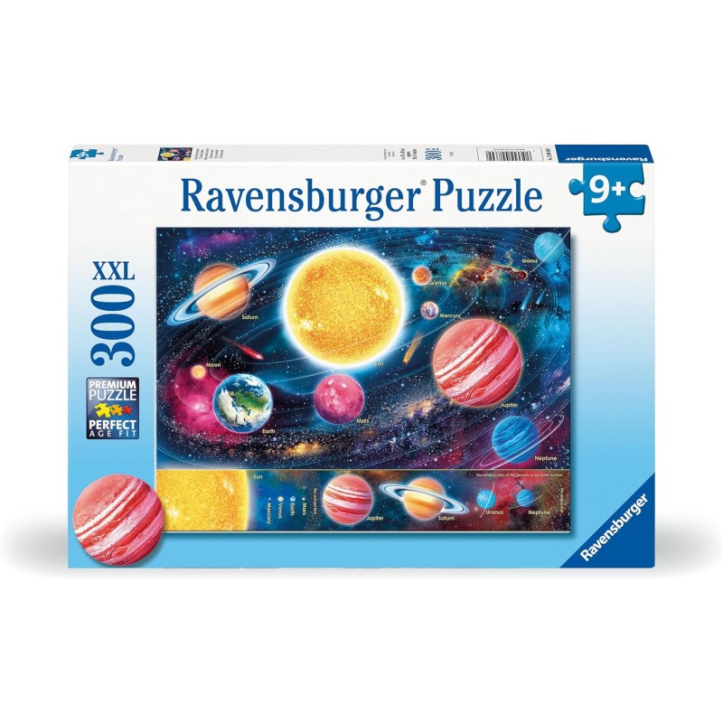 Ravensburger - 300 Pezzi XXL Puzzle, Il Sistema Solare, 00869