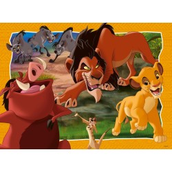 Ravensburger - Disney Il Re Leone Puzzle, 200 pezzi XXL, 01177