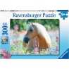 Ravensburger - Cavallo tra i Fiori, 300 Pezzi XXL, Puzzle per Bambini, EtÃ  Raccomandata 9+, Multicolore, 13294