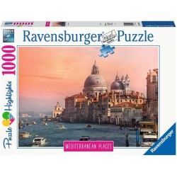 Ravensburger - Puzzle Mediterranean Italy, Collezione Mediterranean Places, 1000 Pezzi, Idea regalo, per Lei o Lui, Puzzle Adult