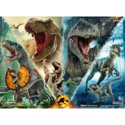 Ravensburger - Puzzle XXL Jurassic World, Idea Regalo per Bambini 6+ Anni, Gioco Educativo e Stimolante, 100 pezzi