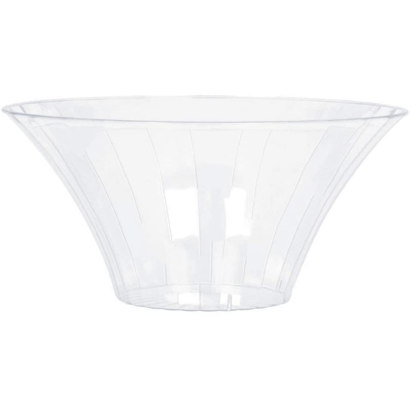 Contenitore plastica vaso 23 x 11 cm Trasparente 1pz, 7AM437882-86