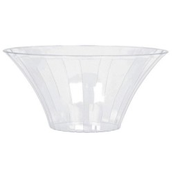 Contenitore plastica vaso 23 x 11 cm Trasparente 1pz, 7AM437882-86