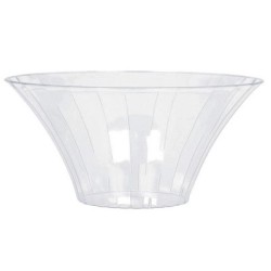 Contenitore plastica vaso 18 x 9 cm Trasparente 1pz, 7AM437881-86