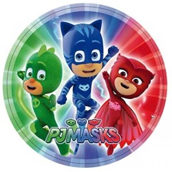 Piatto 23 cm Super Pigiamini - PJ Masks 8 pz, 5PR88630