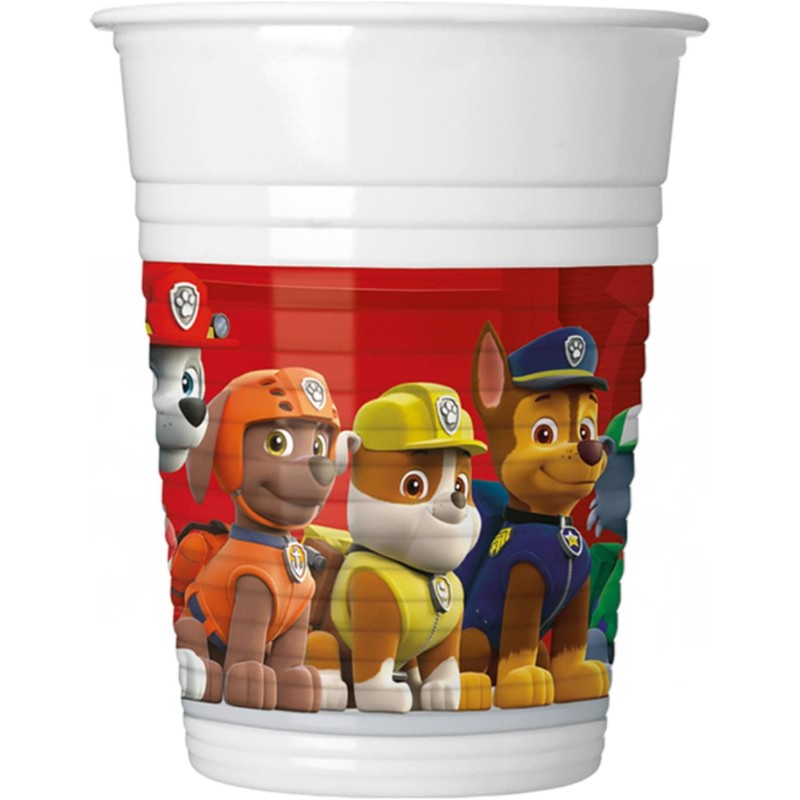 Bicchiere plastica Paw Patrol - Ready for Action SUP 8 pz, 5PR93556