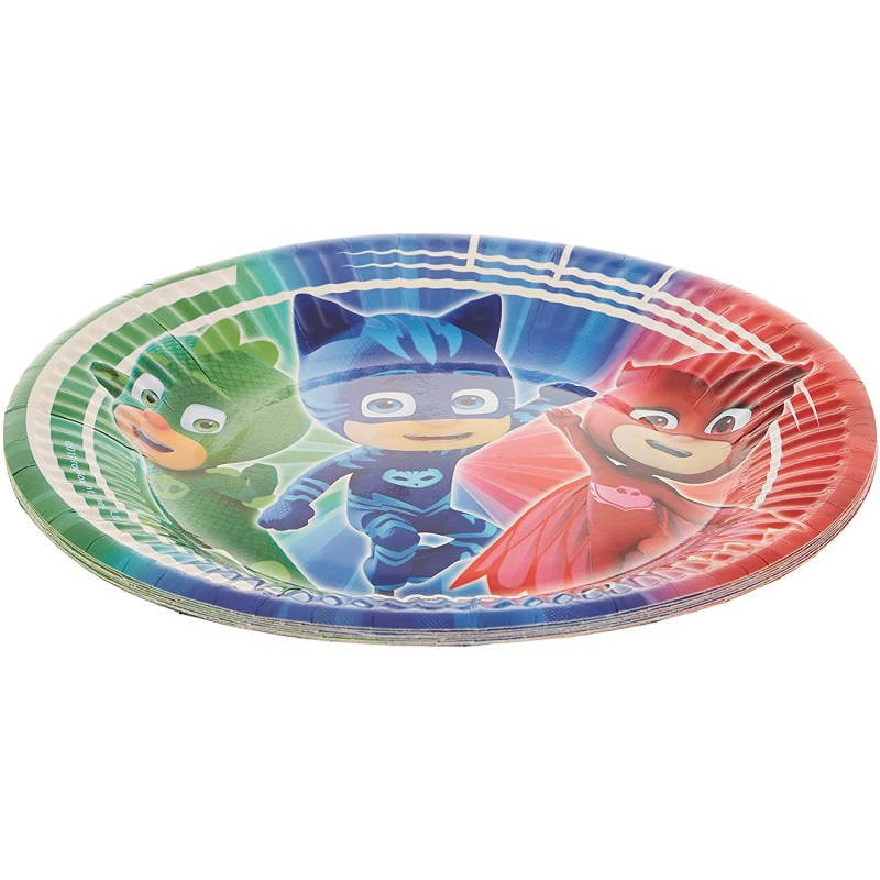 Piatto 20 cm Super Pigiamini - PJ Masks 8 pz, 5PR88631