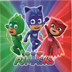 Tovagliolo 33 x 33 cm Super Pigiamini - PJ Masks 20 pz, 5PR88633