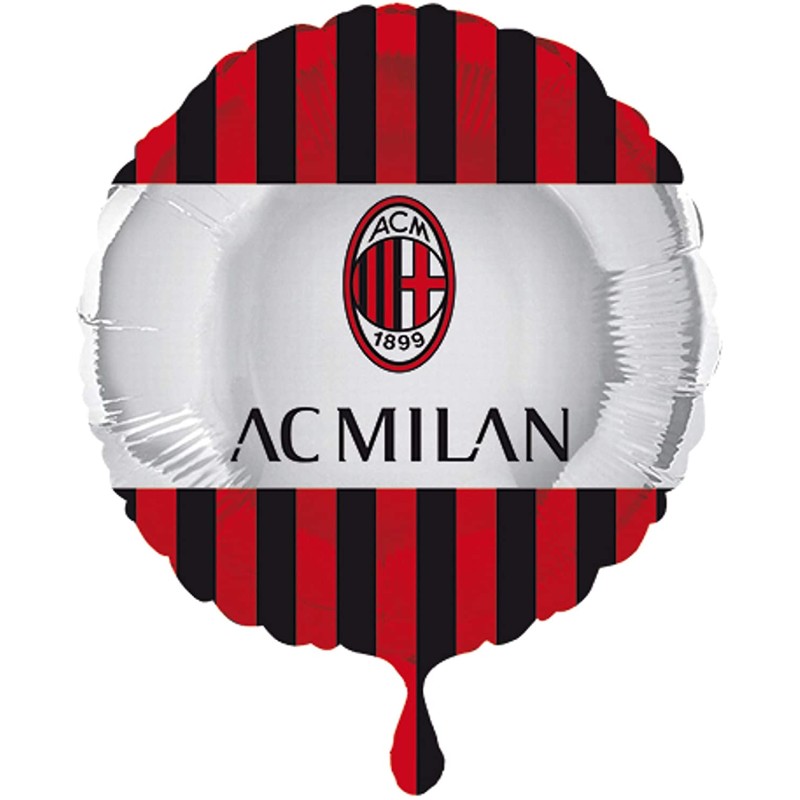 Pallone foil 17&quot; - 43 cm Milan 1 pz, 6B800005