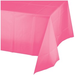 Tovaglia plastica 137 x 274 cm Rosa Acceso 1 pz, 8C011342