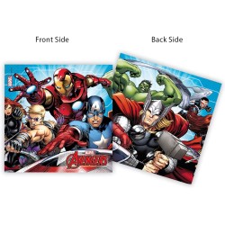 Bigiemme - Procos Tovagliolo 33x33cm Avengers Mighty, 20pz, carta, Multicolore, 5PR87967